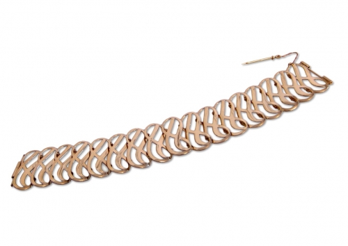 К-324.    <br> Bracelet. <br> 585 gold.